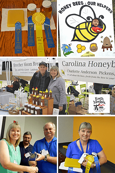 Master Beekeeper Charlotte Anderson .