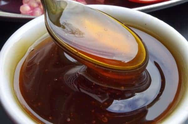What type of honey are you eating ? Pure bee honey? Carolina Honeybees
