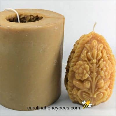 Cylinder Silicone Beeswax Candle Mold | Betterbee