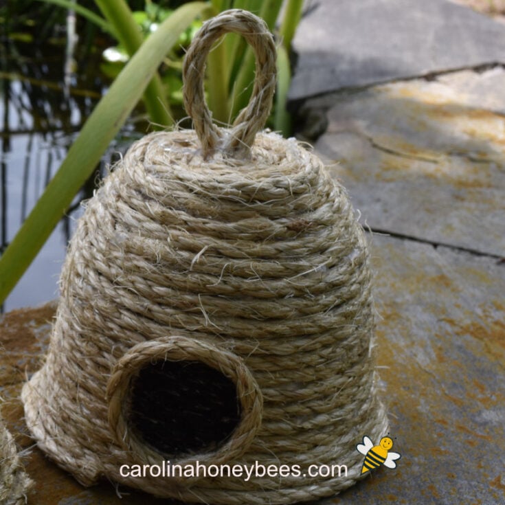 Diy Bee Skep Craft Carolina Honeybees