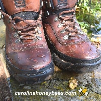 leather boot waterproofing wax