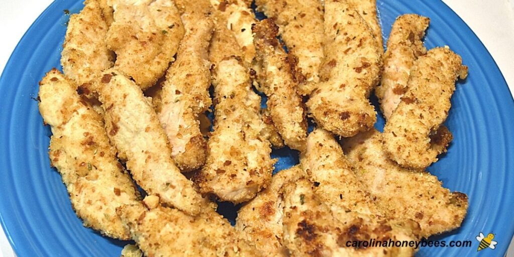 Moist Baked Honey Chicken Tenders Carolina Honeybees