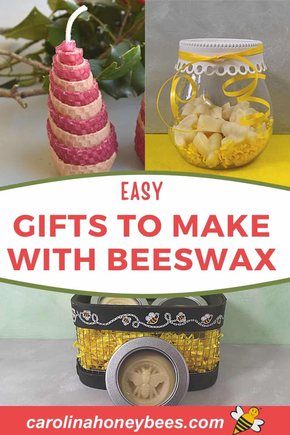 Easy Gifts to Make with Beeswax Carolina Honeybees