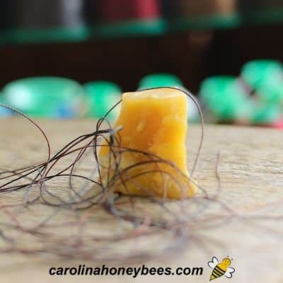 The Benefits of Using Beeswax for Sewing - Carolina Honeybees