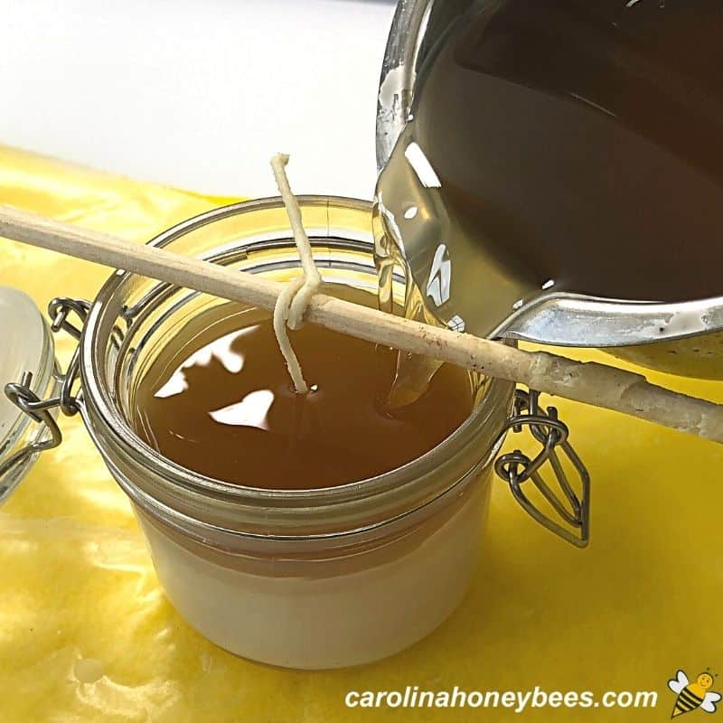 Beeswax Candle Recipe (with Coconut Oil) Carolina Honeybees
