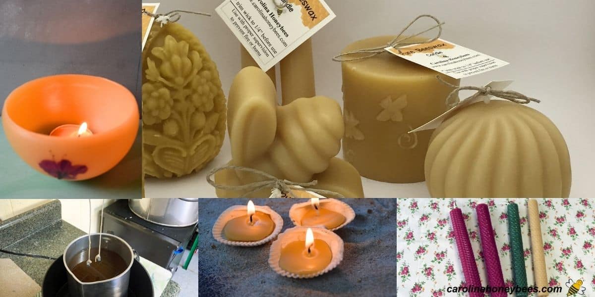 How to Make Beeswax Candles Carolina Honeybees