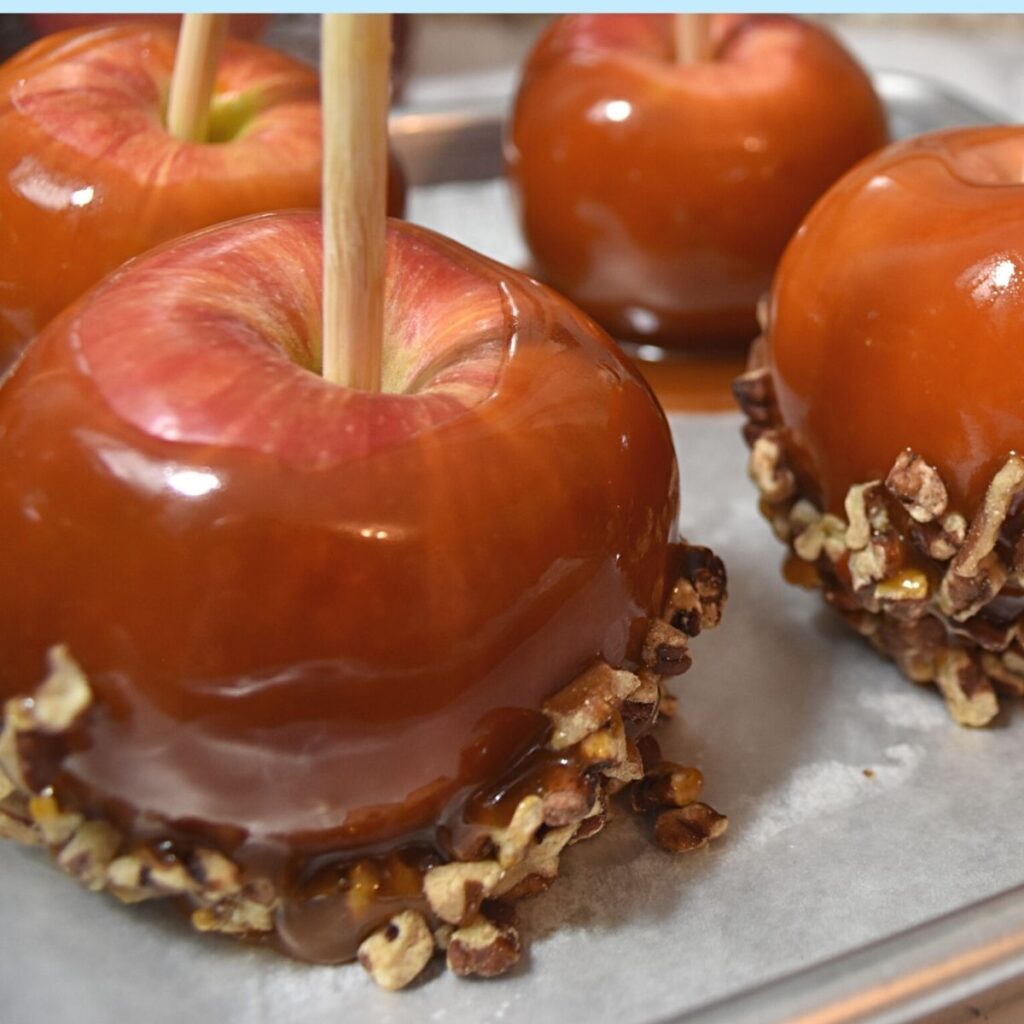 Honey Caramel Apples Recipe Carolina Honeybees