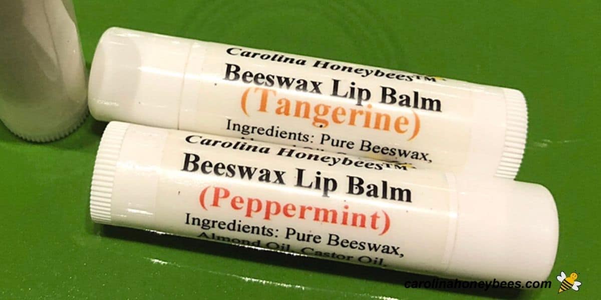 How to Make Beeswax Lip Balm - Carolina Honeybees