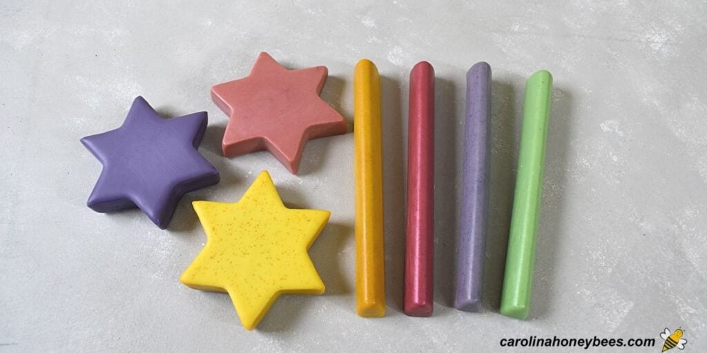 How to Make Beeswax Crayons Carolina Honeybees