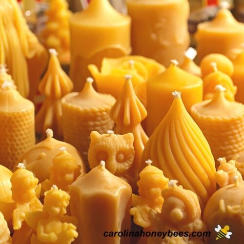 The Colors of Beeswax {Pictures}- Carolina Honeybees