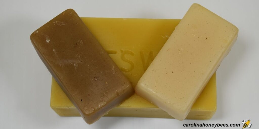 The Colors of Beeswax {Pictures} Carolina Honeybees