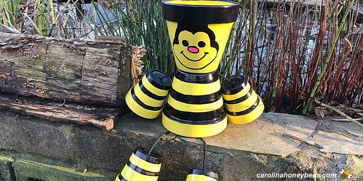 How to Make a Clay Pot Bee- Carolina Honeybees