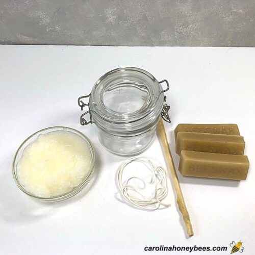 Beeswax Candle Recipe (with Coconut Oil) Carolina Honeybees