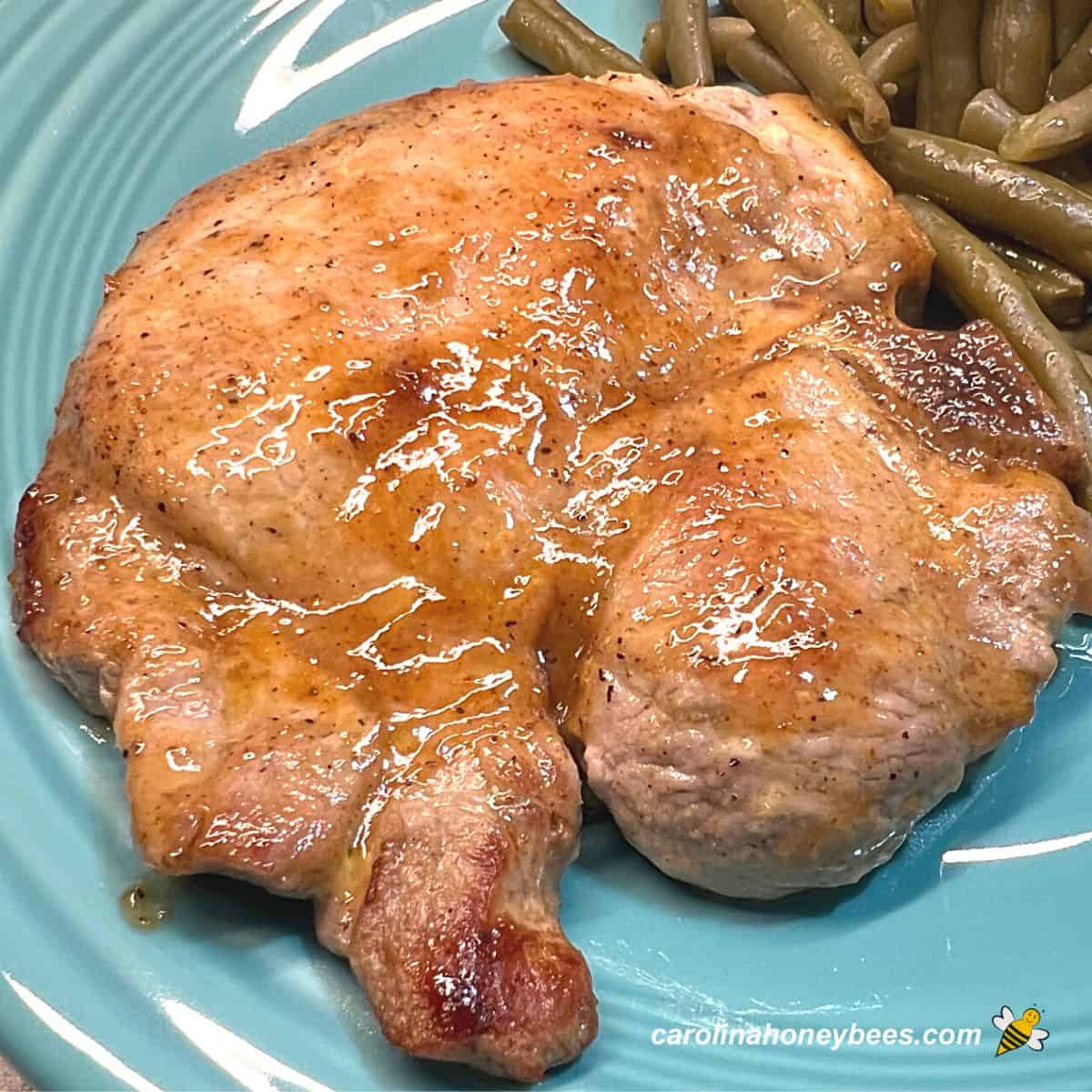 Baked Honey Mustard Pork Chops Moist & Delicious Carolina Honeybees