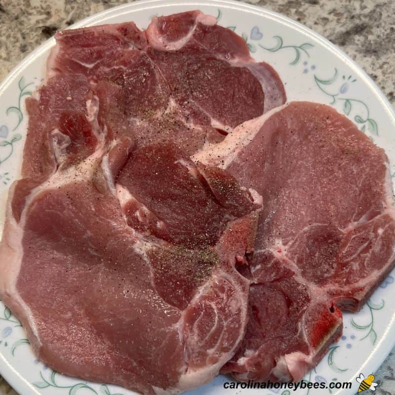 Baked Honey Mustard Pork Chops Moist & Delicious Carolina Honeybees