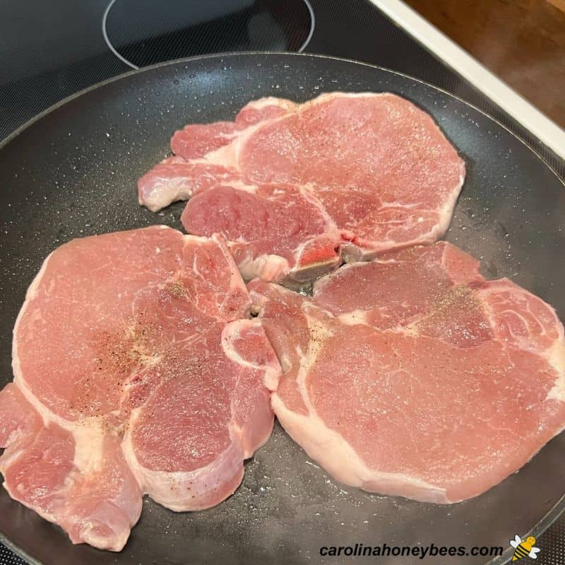 Baked Honey Mustard Pork Chops Moist & Delicious Carolina Honeybees