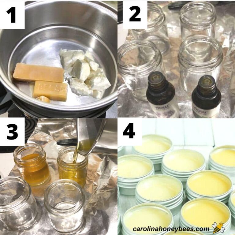 DIY Beeswax Foot Balm A StepbyStep Guide Carolina Honeybees