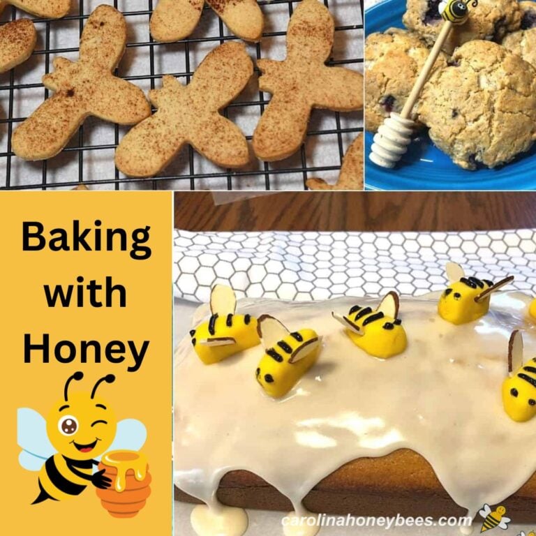 baked goods sweeten with honey